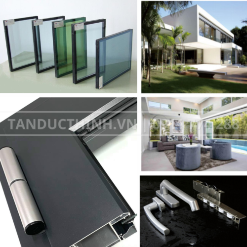 Cửa đi 1 cánh nhôm Rolan hệ R60