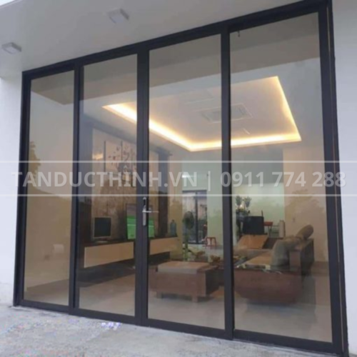 Cửa Đi Mở Trượt 4 Cánh Nhôm XingFa Hệ 93