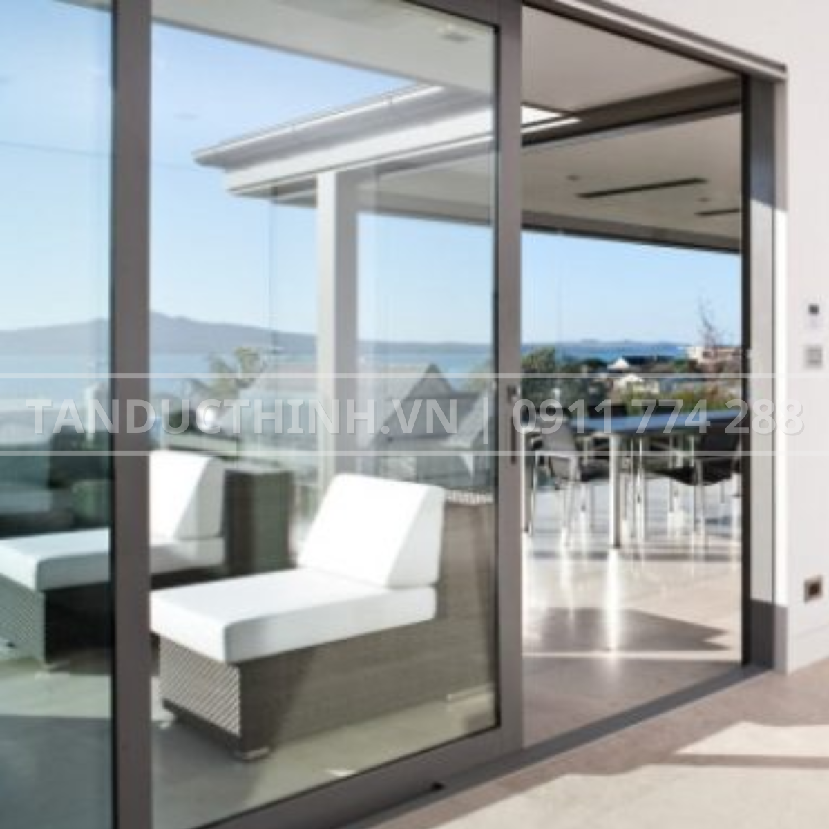 Hệ cửa mở lùa bản lớn 120 Premium