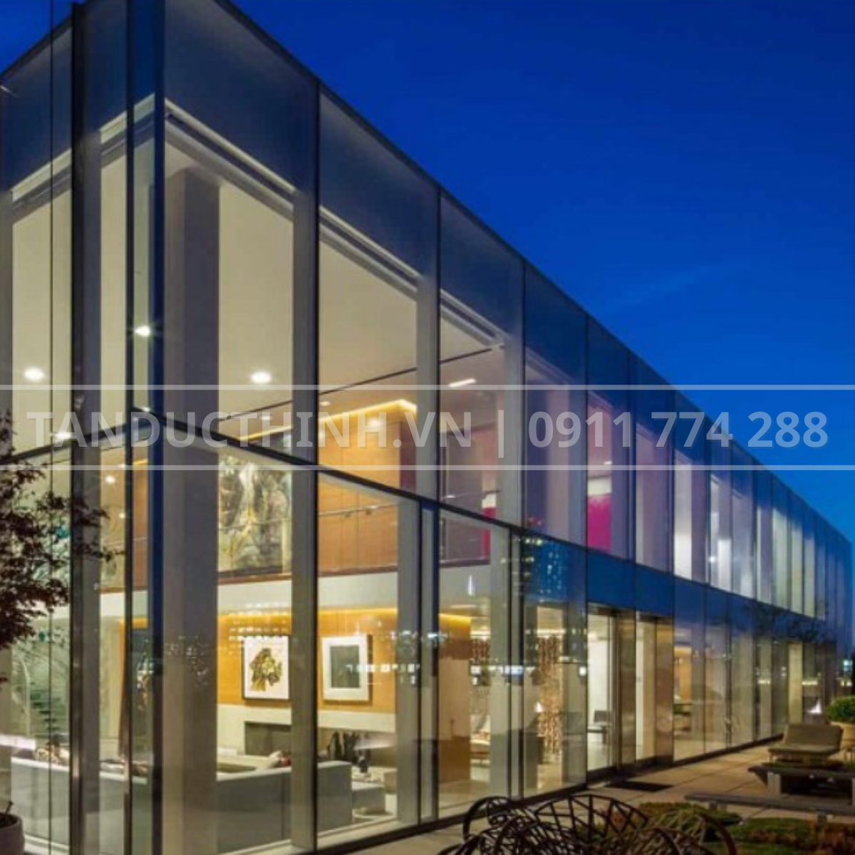 RV65- Hệ vách mặt dựng nhôm Rolan